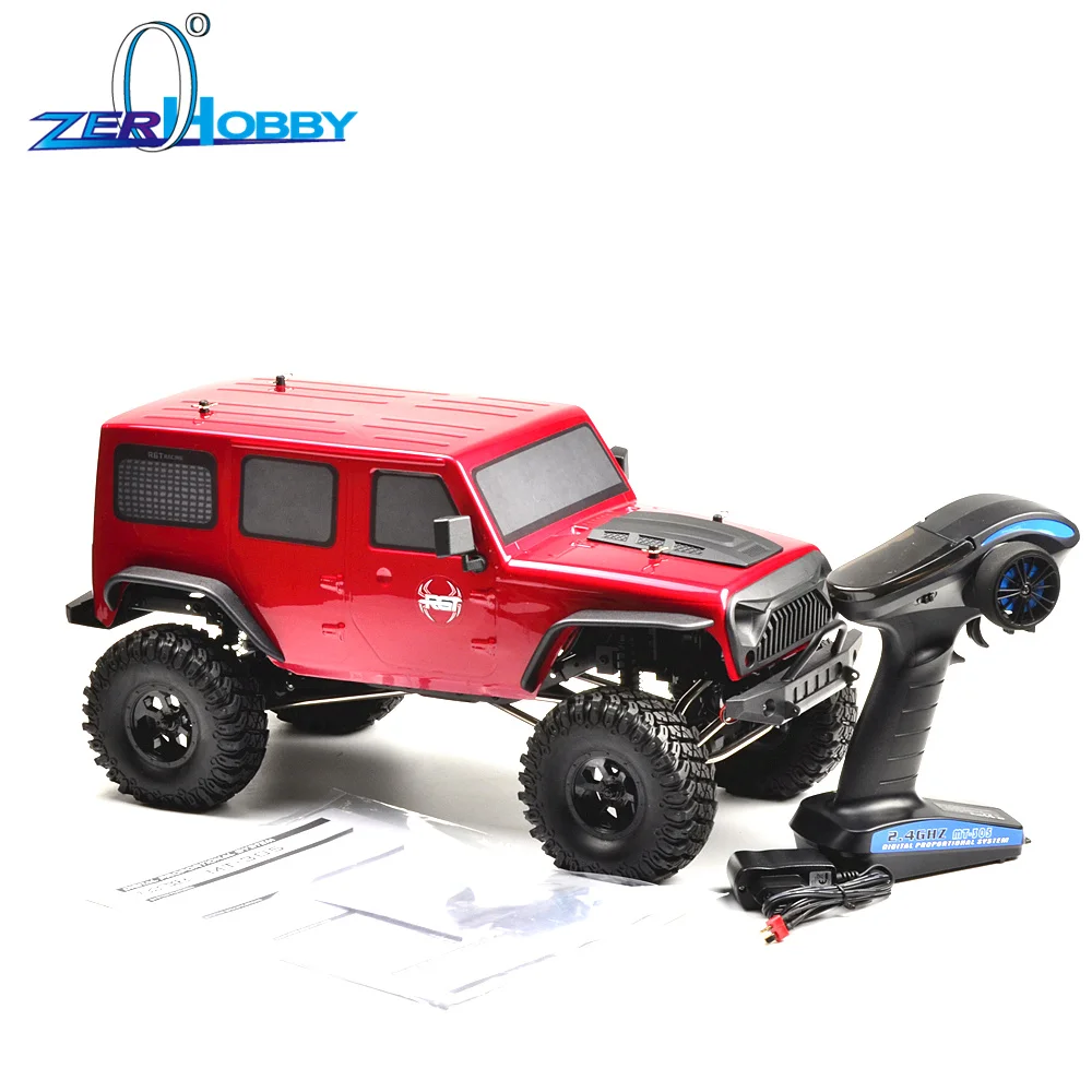 RGT RC Гусеничный 1:10 масштаб 4wd RC автомобиль внедорожный монстр грузовик RC Rock Cruiser EX86100 хобби гусеничный RTR 4x4 водонепроницаемые RC игрушки