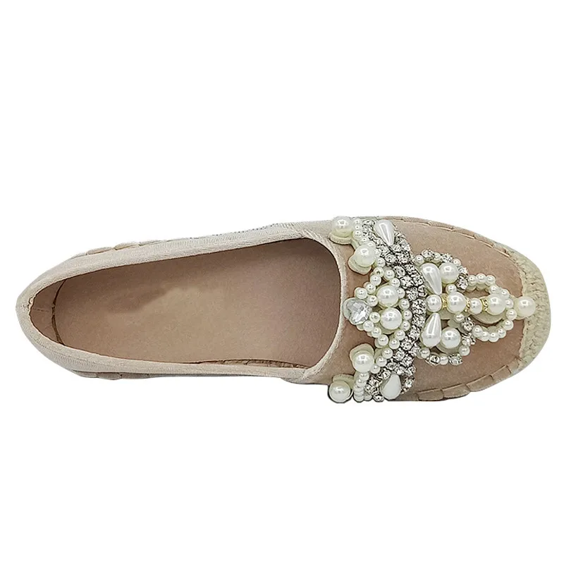 Aneikeh-2018-Spring-Autumn-Women-Loafer-Round-Toe-Espadrilles-Pearl-Comfortable-Hemp-Bottom-Women-Shoes-Slip (3)