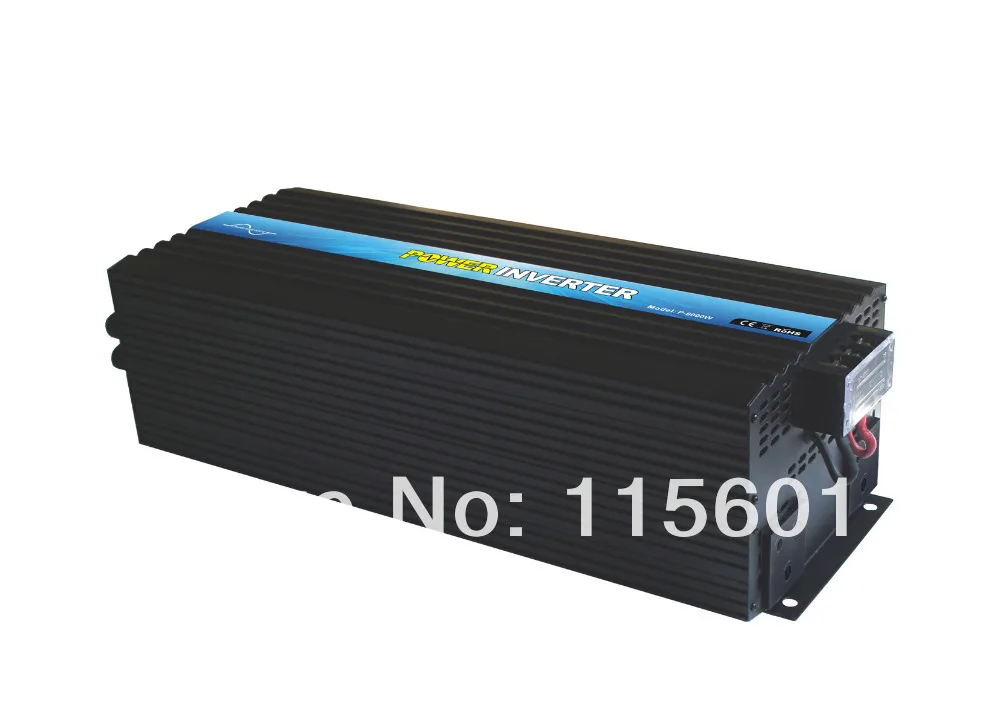 

One Year Warranty DC 24V to AC 220V 230V 240V 6000W Inverter Pure Sine Wave Power Inverter