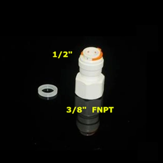 5 шт. прямые быстроразъемные 1/2 ''OD трубки x 3/8&quot женские BSP RO фитинги для
