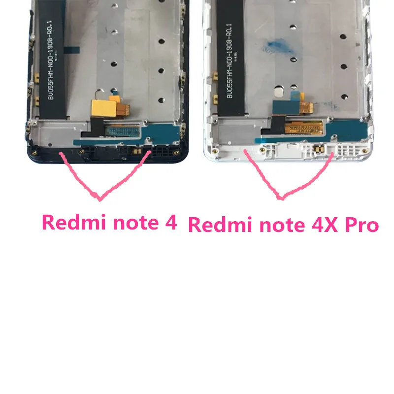  M&Sen For Xiaomi Redmi Note 4 Note 4X MediaTek MTK Helio X20 4GB 64GB LCD Screen Display+Touch Pane