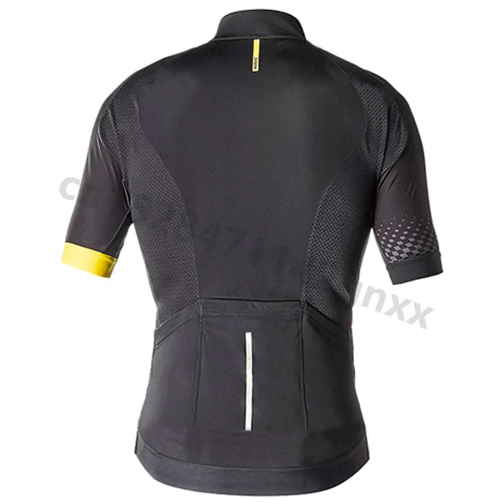 MAVIC Triathlon, велосипедная футболка, профессиональная команда, быстросохнущая, короткий рукав, облегающий костюм, набор, для улицы, велосипедный костюм, Ropa Ciclismo, bicicleta