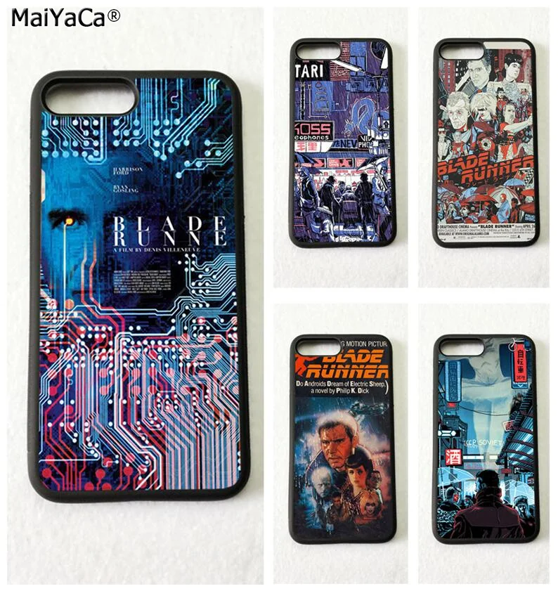 blade runner poster soft silicone edge mobile phone cases for iPhone 5s