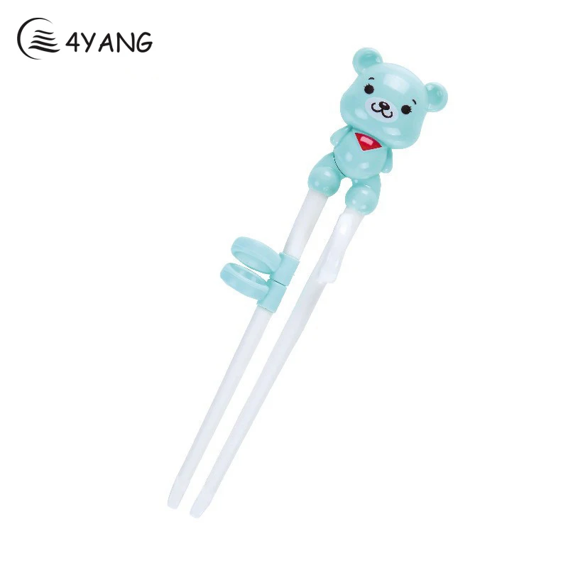 

4YANG Children's Tableware Cartoon Children Learning Baby Practice Chopsticks Correct Baby Learning Chopsticks
