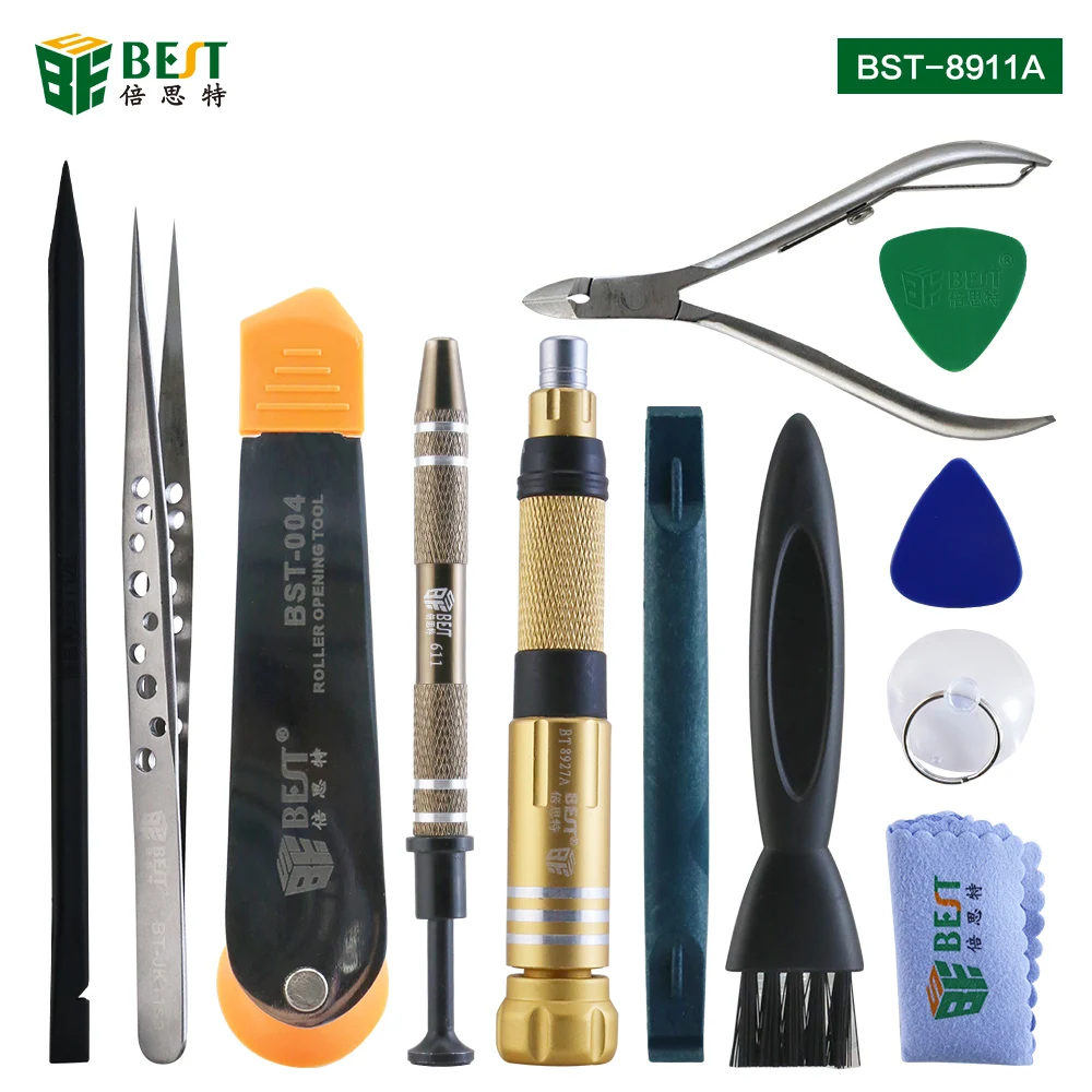 

Set of tools BST-8911A 13in1 Multifunctional tools set set of tools mobile repair kit tool for repairing phones repair of dents