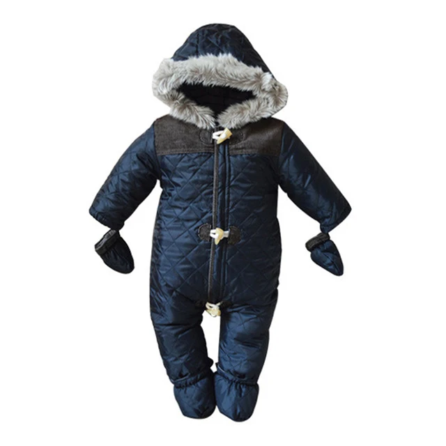 2018 Baby Rompers Winter Baby Boy Snowsuit Romper Toddler