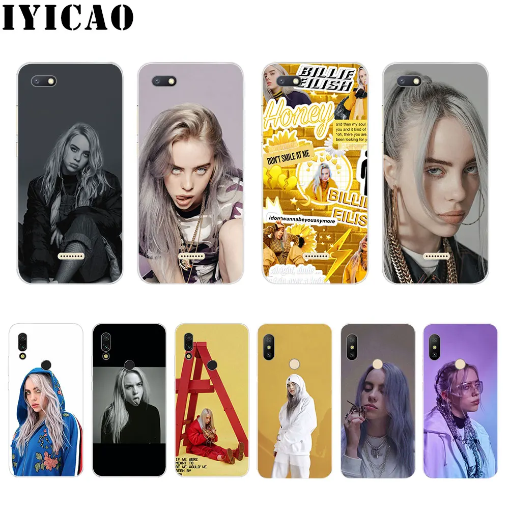 IYICAO Billie Eilish Жесткий Чехол для Xiaomi mi 5 5S 6 8 9 Lite SE A1 A2 F1 x 2 S MAX мы собрали воедино 3 чехол