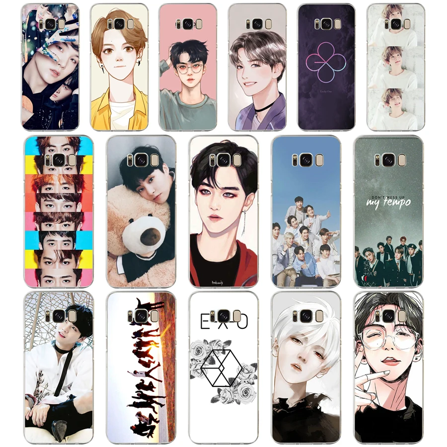 148 ZX Kpop exo Lucky one TPU Мягкий силиконовый чехол для Samsung Galaxy s6 s7 edge S9 S8 S10 Plus телефона Capa