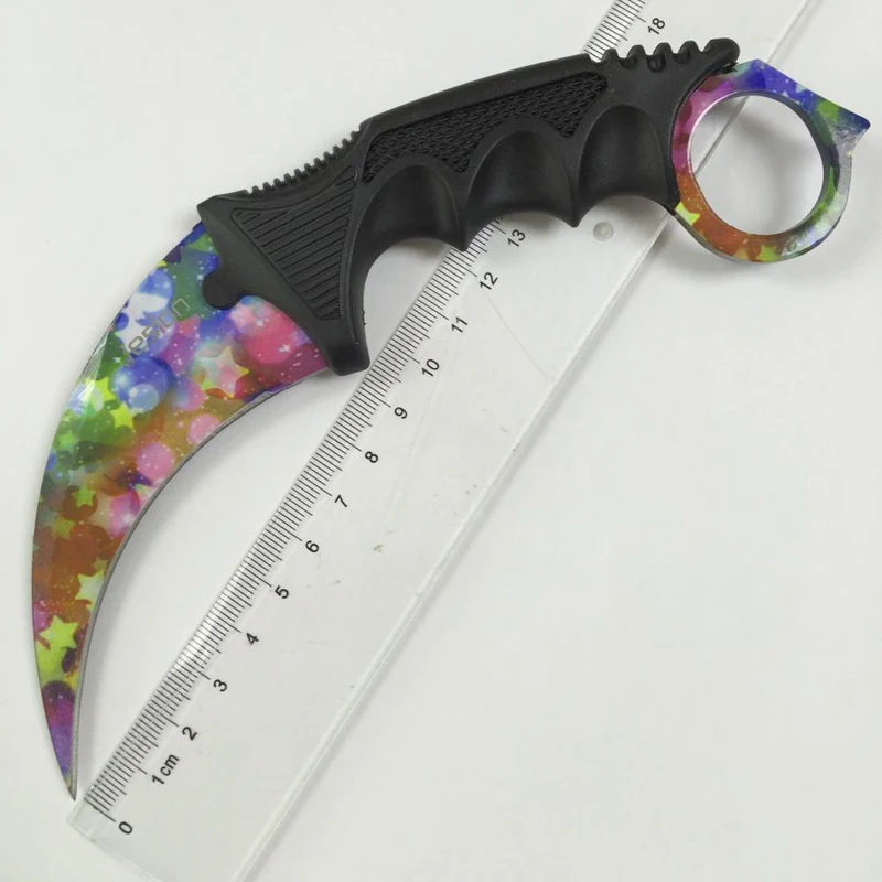 Jeslon Прохладный Охота Karambit Ножи CS Go никогда не увядает Counter Strike Борьба выживание