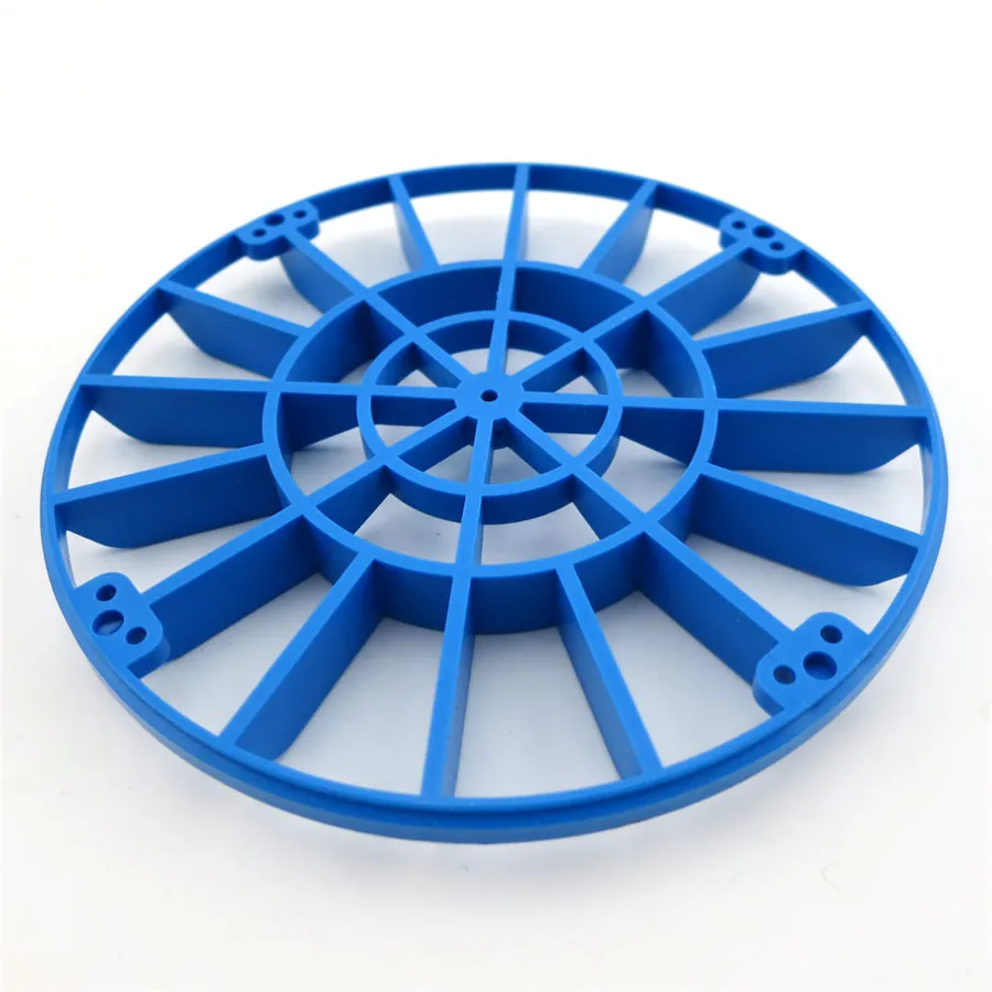2 шт./лот j408 большой Размеры синий Пластик колеса Пропеллеры модель amtrac создание колеса DIY солнечной энергии доставка бесплатная доставка