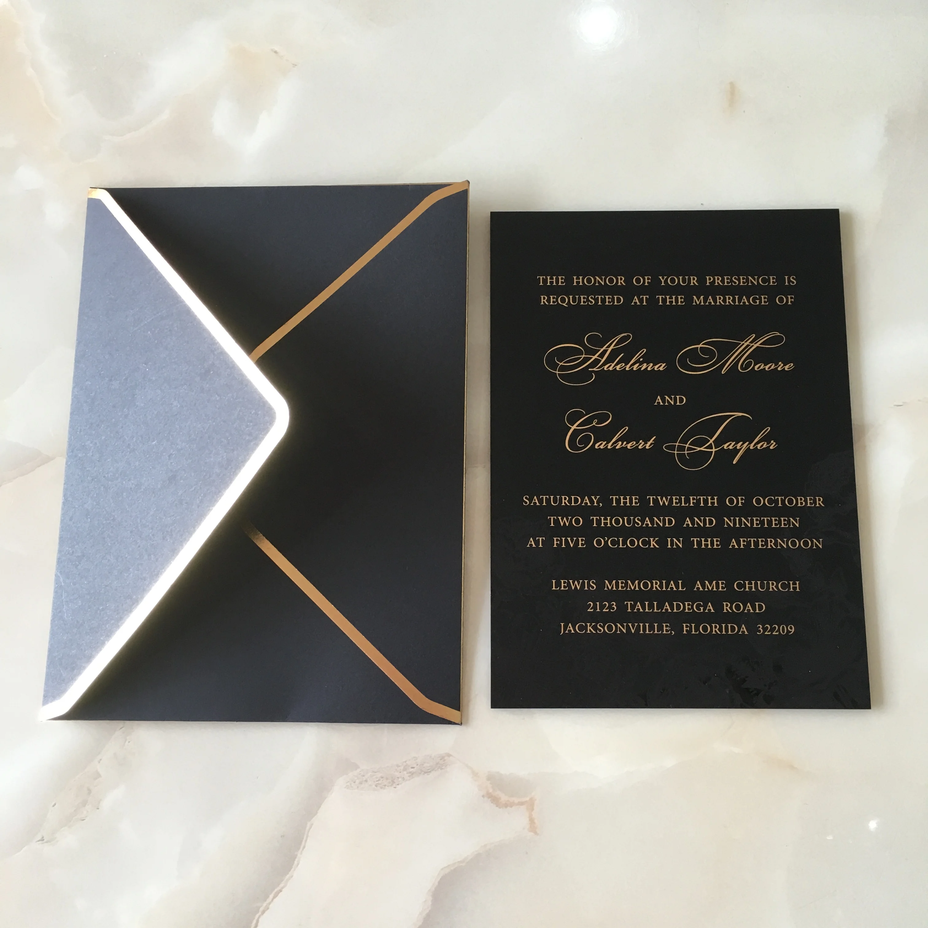  20 Pieces Per Lot New Style 5x7inch Black Acrylic Invitation Cards With Looming Rose Flower Backgro - 33024965843