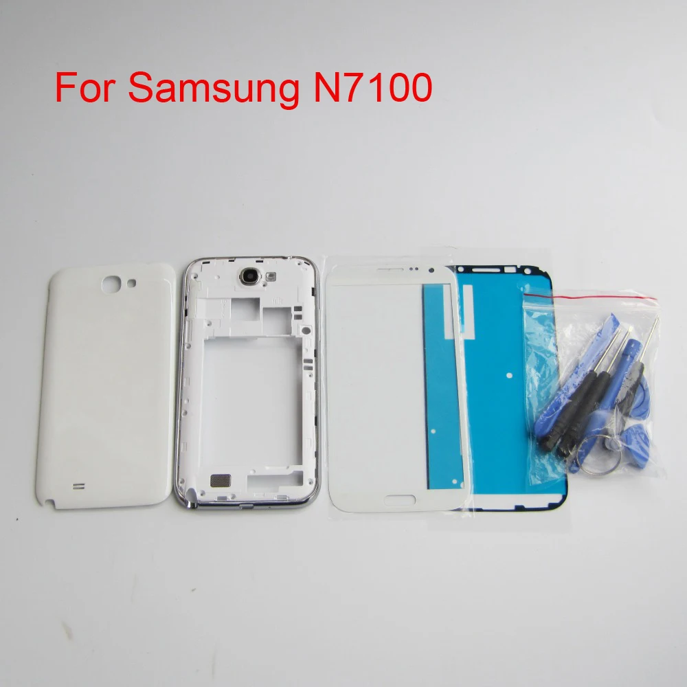 Full Housing Case Replacement Spare Parts for Samsung Galaxy Note 2 II