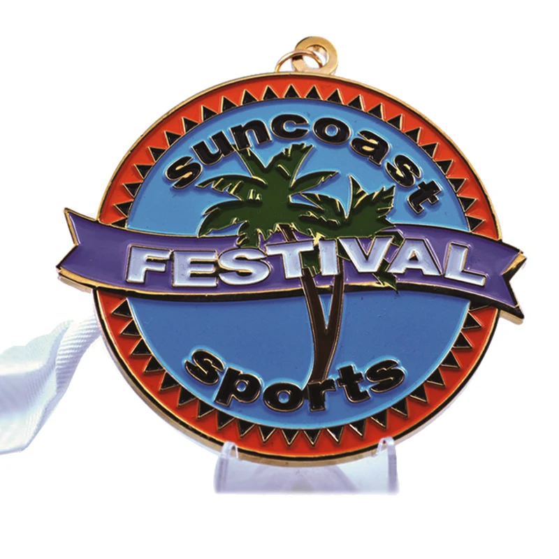 

Custom Personalized Suncoast Festival Sport Medal No Minimum Order k20045