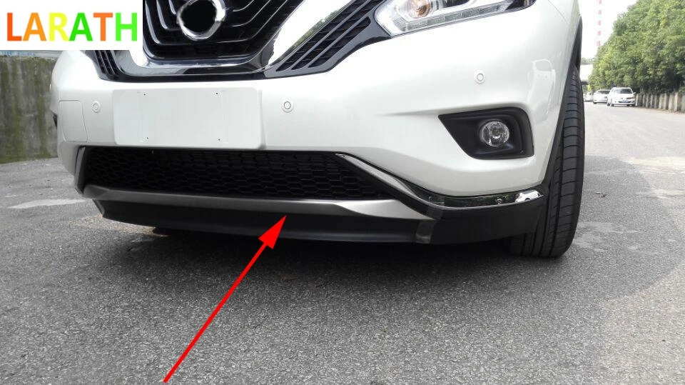 2 шт./компл. для Nissan Murano 2015 2016 2017 Нержавеющая сталь передний и задний бамперы