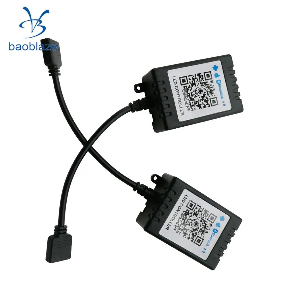 Baoblaze Phone App Controlled Mini RGB Wifi Wireless LED Controller Remote LED Dimmer for RGB LED Strip Lights Modules