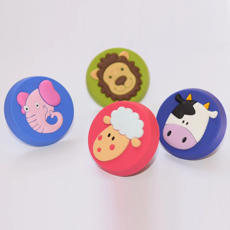 Kids Dresser Drawer Pull Handles Knobs Childrens Colorful