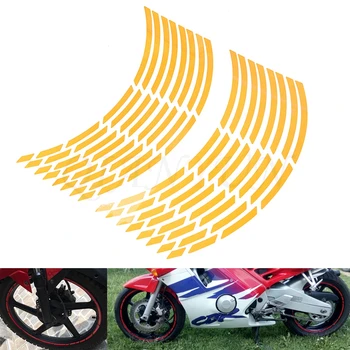 

17"18"19"Universal 16 Car Motorcycle Tire Sticker Reflective Rim Tape Decal for BMW F800GS F800GT F800ST F800S F700GS F650GS