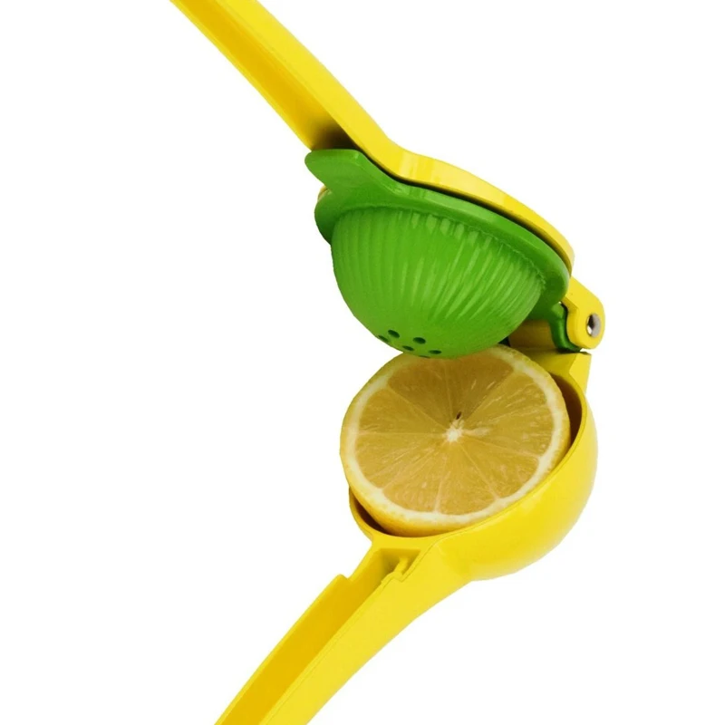 Manual Lemon Squeezer Citrus Juicer Press Premium Aluminum Alloy Double Bowls Lime Squeezer Lemon Presser Fresh Fruit Tools (11)