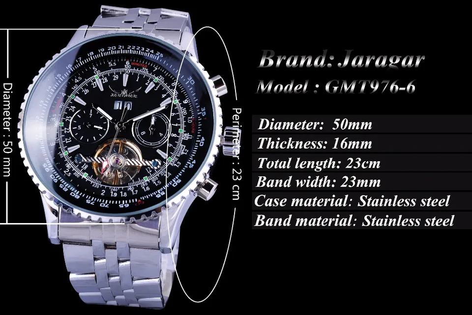 jaragar aviator watch