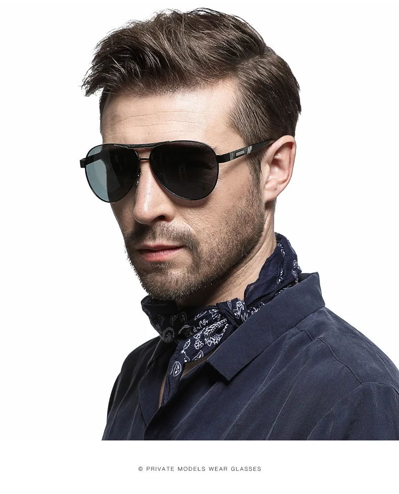 Brand Polarized Sunglasses Men New Fashion Eyes Protect Sun Glasses