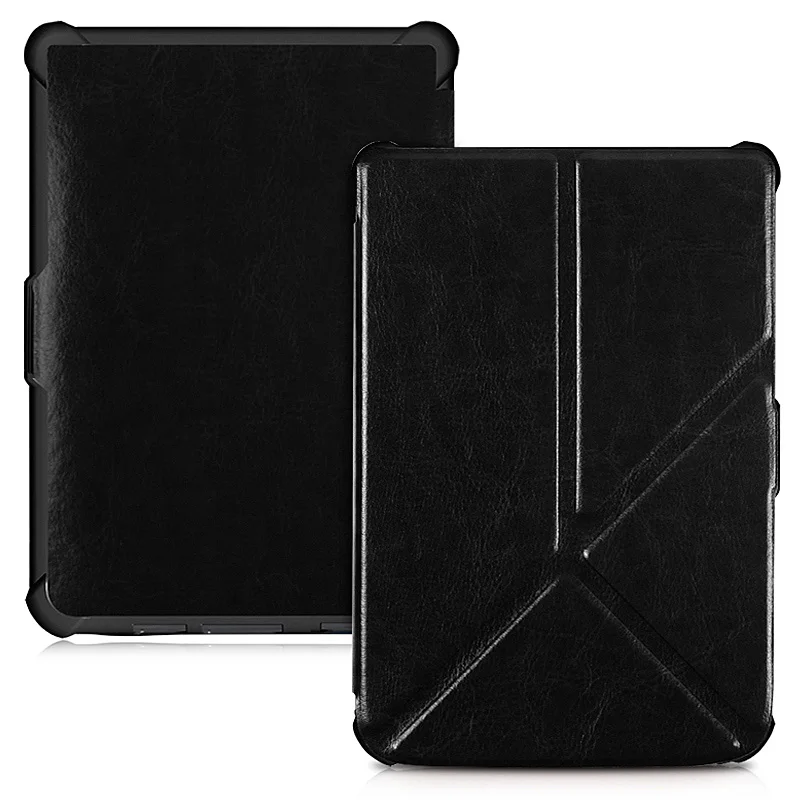 BOZHUORUI smart cover Чехол для Pocketbook 616 627 632 электронных книг, touch Lux 4/одноцветное Lux 2/Touch HD 3 раскладной стенд PU кожаный чехол