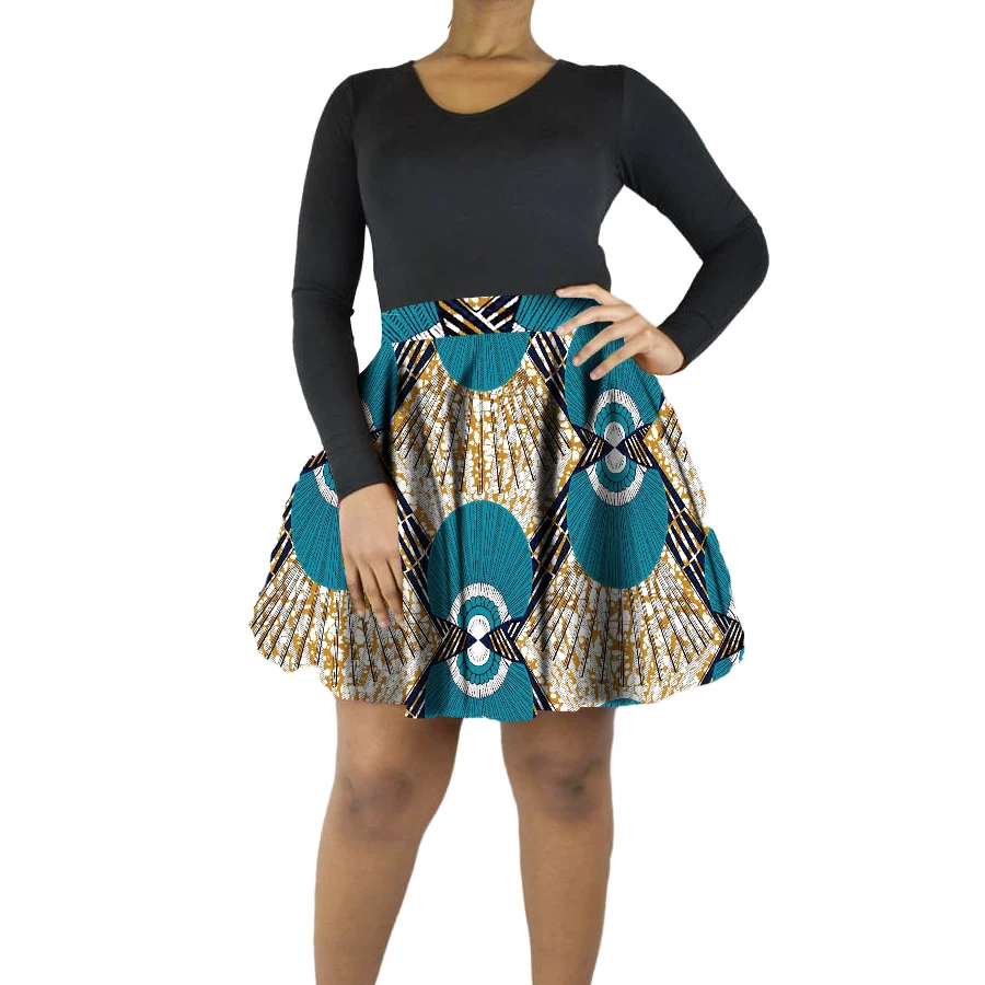 New Design Africa Print women Skirts African Skirts Ladies Dashiki