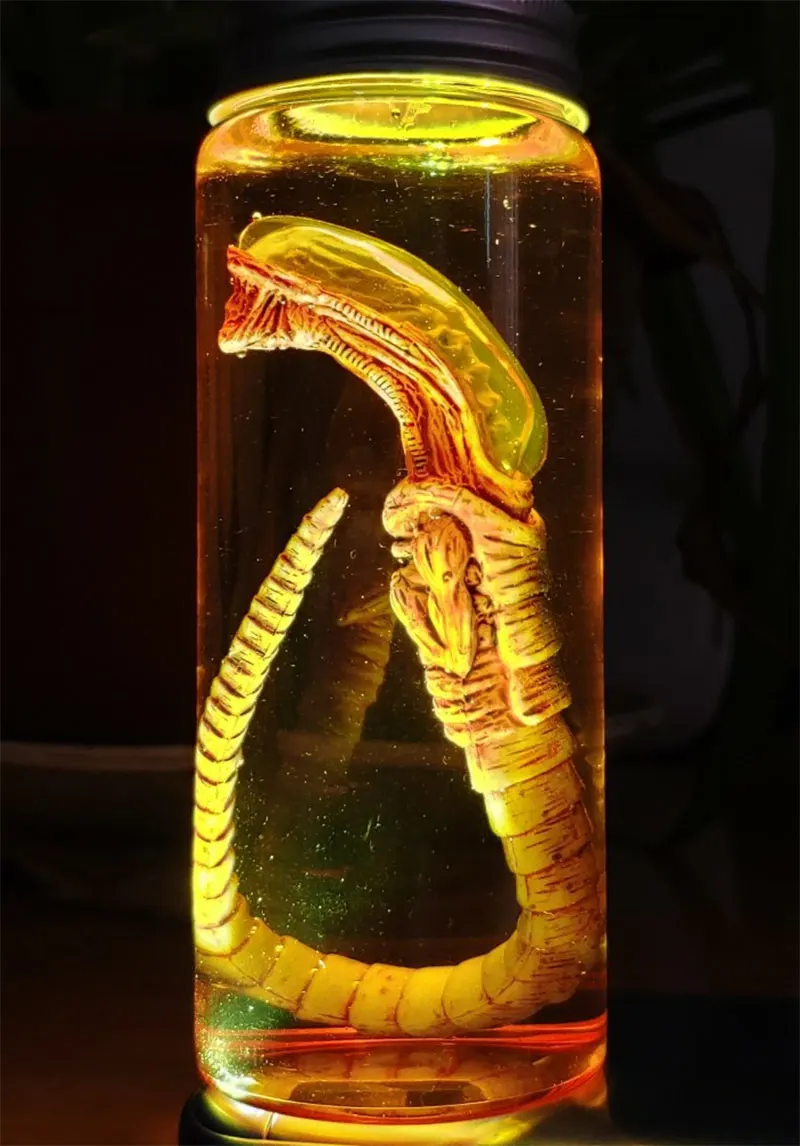 

1/6 Scapredator Alien Predator Culture Tank Set Models Accessories Alien Facehugger Chestburster 12 In Action Figure Toy