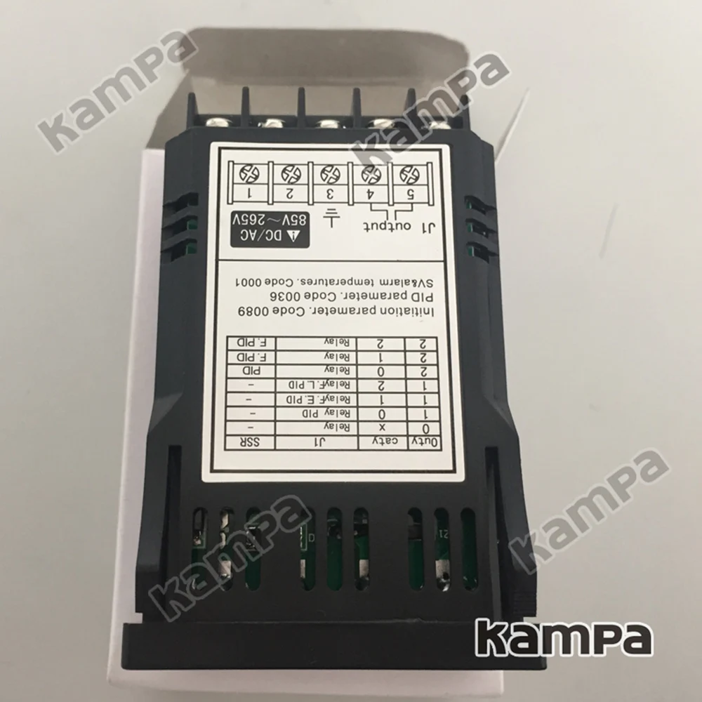 XMT7100 размер 48*24 мм программируемый умный PID цифровой контроллер температуры автомобильный детектор AC/DC 85-250 В