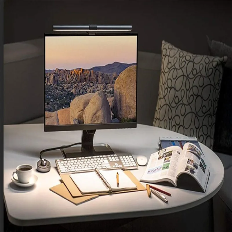 

E-Reading LED Task Lamp with Auto-Dimming Hue Adjustment Home Office Lamp MAL999
