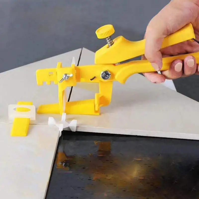 

New Wall Tile Leveling System Leveler Plastic Clip Locator Spacers Adjustable Plier Floor Installation Tiling Hand Tools