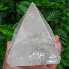 Ddh001019 естественная ясная пирамида из кристалла кварца исцеление
