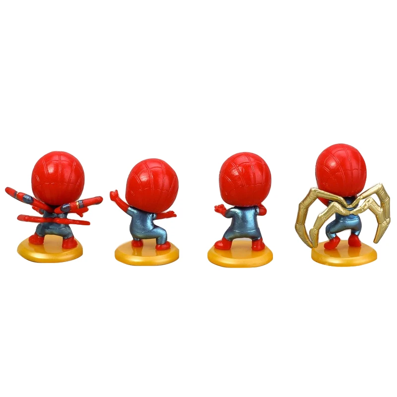 8 Pcs/set Disney Marvel Avengers Infinity War Action Figure PVC SpiderMan Figure Collectible Model Home Decoration Dolls Toy 8 Pcs/set Disney Marvel Avengers Infinity War Action Figure PVC SpiderMan Figure Collectible Model Home Decoration Dolls Toy