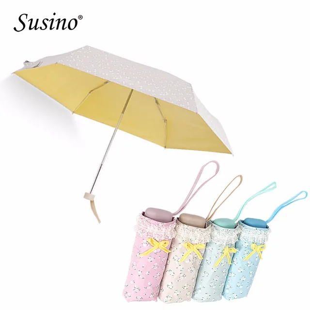 Susino Small Travel Umbrella 95 Anti Uv Sun Ultra Compact Susino Small Travel Umbrella 95 Anti Uv Sun Ultra Compact Light Folding Pocket Mini