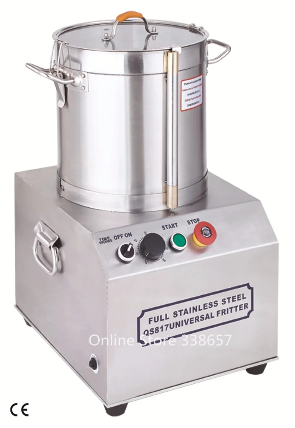 17L Commercial Stainless Steel Meat Vegetables Fritter Cutter Chopping