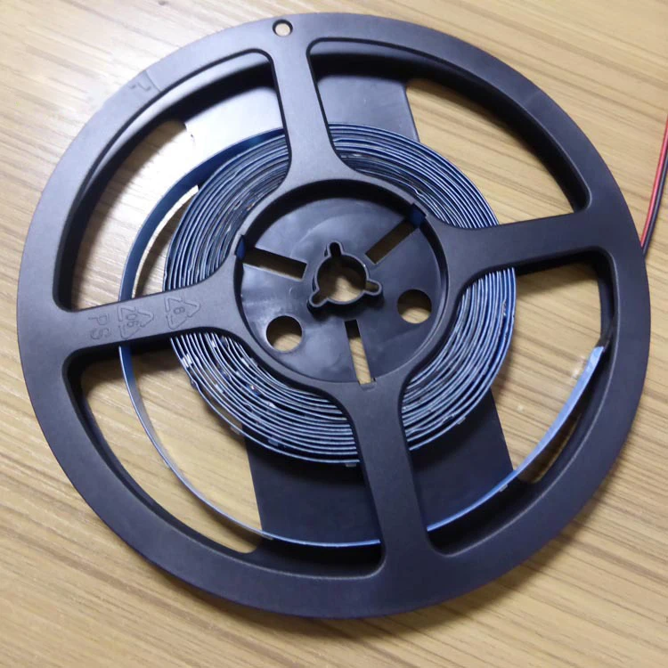 

High Density black pcb LED Tape Single Row 60 leds/m DC12V/24V SMD2835 5M LED flexible strip Light for Indoor Lighting 5M/lot