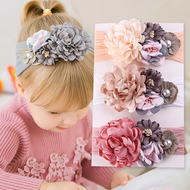 Эластичный HeadbanBaby Мягкая 1 шт. 8 цветов удобные девушки тюрбан повязка на голову