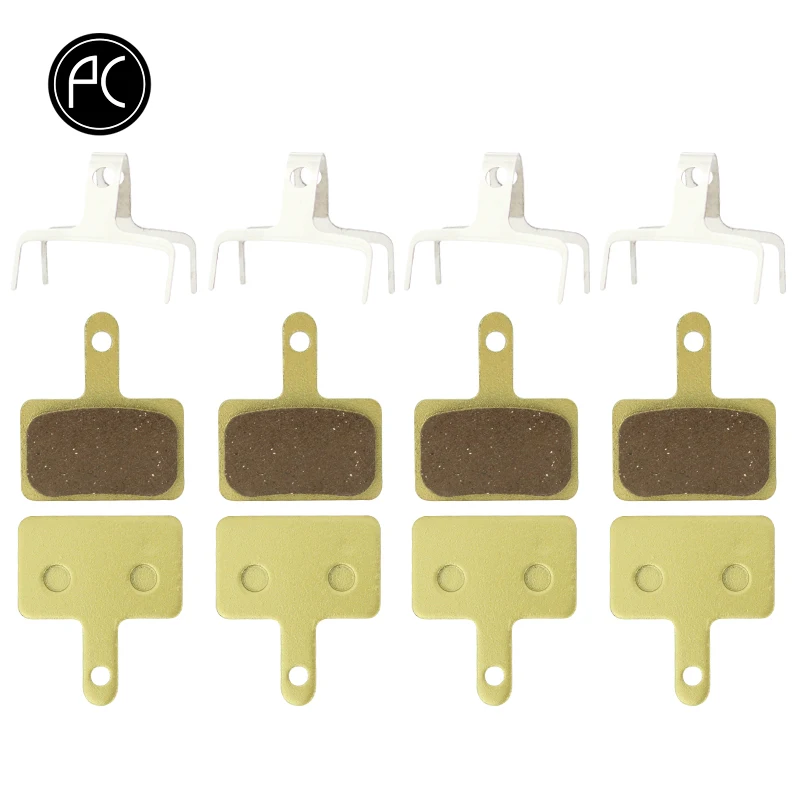 

PCycling Bicycle Metallic Disc Brake Pads For Shimano M375 M395 M416 M445 M446 M485 M495 M515 M525 Tektro Orion Auriga Pro