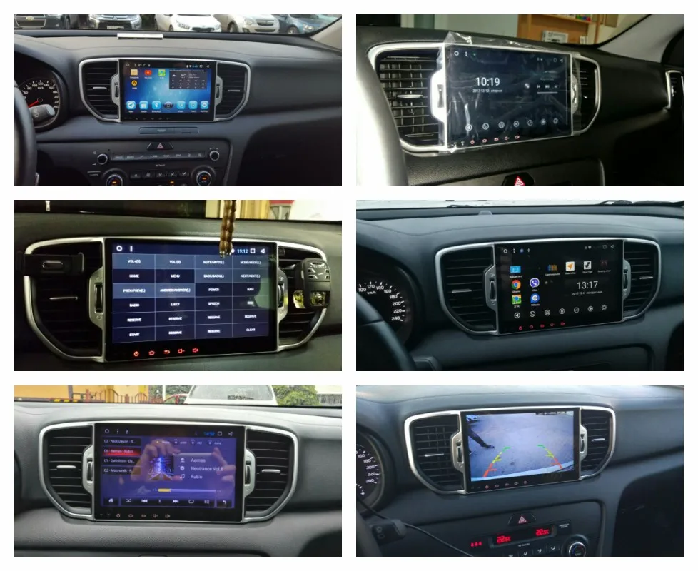 Clearance android 8.1 car dvd for KIA sportage 2016 2017 kx5 gps navigation car radio video stereo multimedia player octa core IPS screen 21