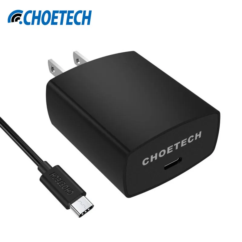 Type USB C Charger Mobile Phone Wall Charger CHOETECH 15W 5V 3A Travel Charging Fast Efficient