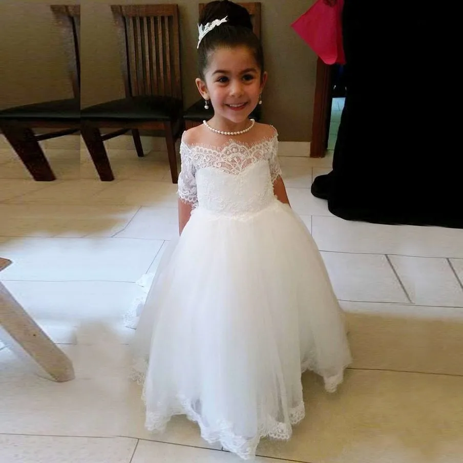 flower girl dresses off shoulder