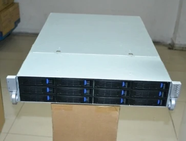 2U2412 12 Disk Hot Swap Storage Server Case