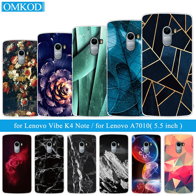 

Phone Cases for Lenovo Vibe K4 Note A7010 Funda Silicon Soft TPU Rhombus Back Cover Coque Protection for Lenovo Vibe K4 Note