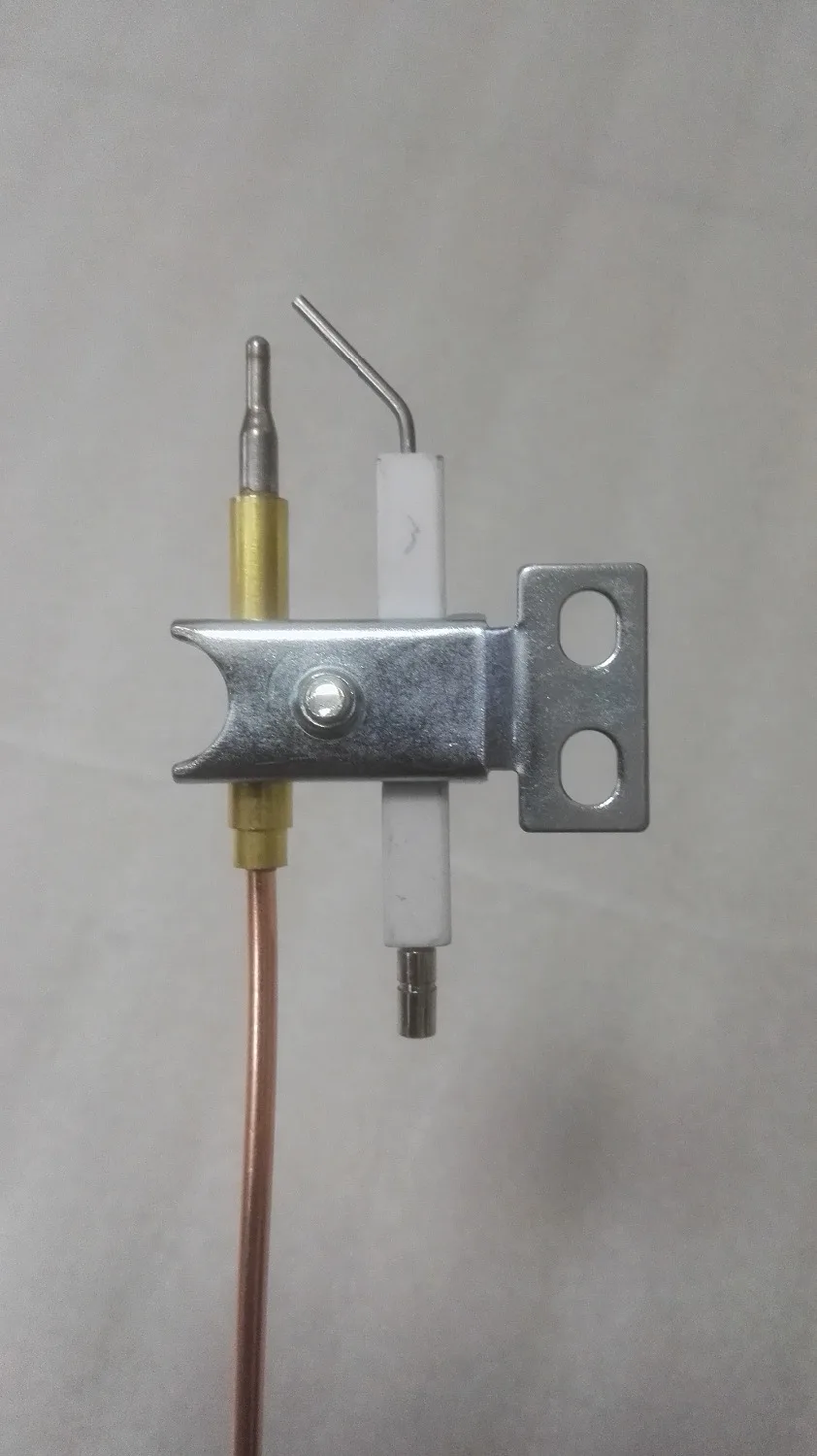 

customized gas sparking igniter with thermocouple detect sensor, safety gas ignition and heat sensor flameout protection device