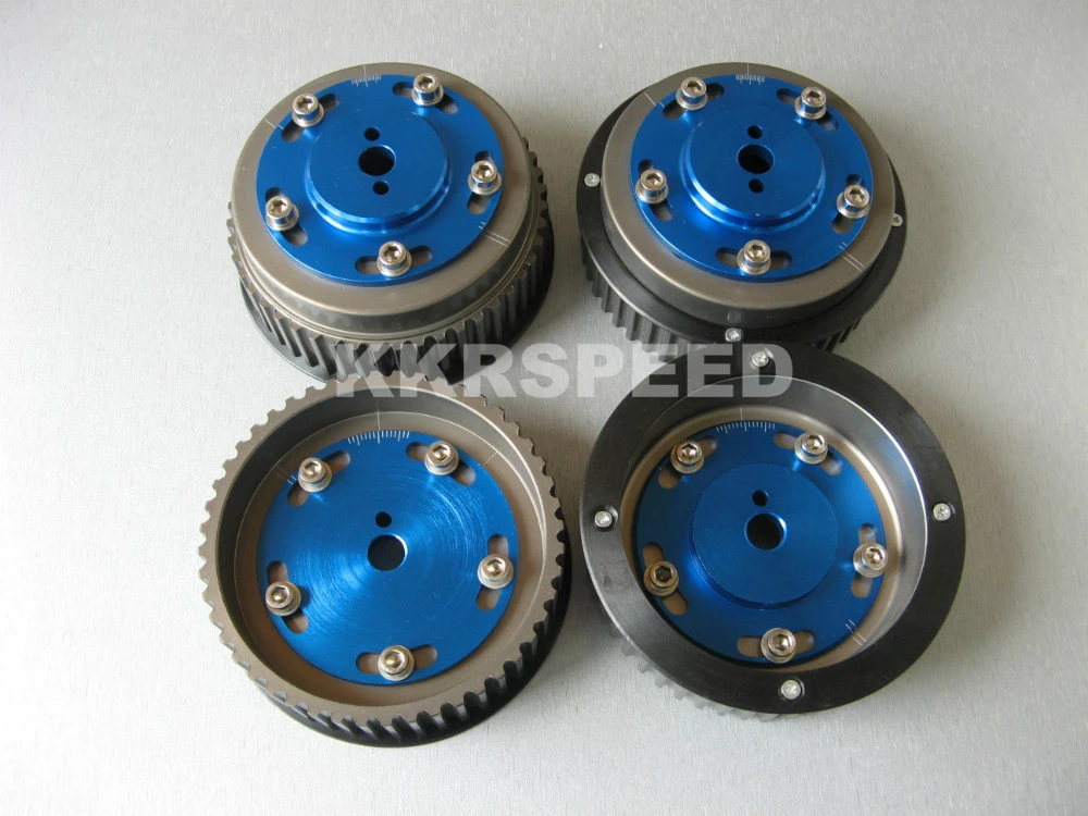 Adjustable cam gear gears pulley FOR 02 05 Subaru WRX EJ207 GC8 4pcs