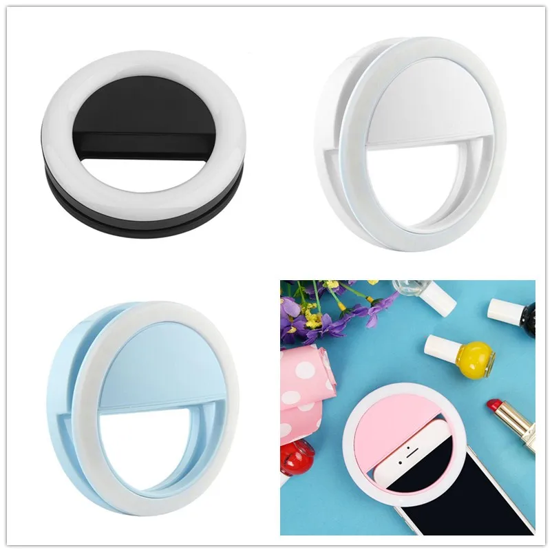 

JETTING 1PCS Round Shape On Ring Light on Camera Selfie LED Camera Light with 36 LED for Smart Phone Camera