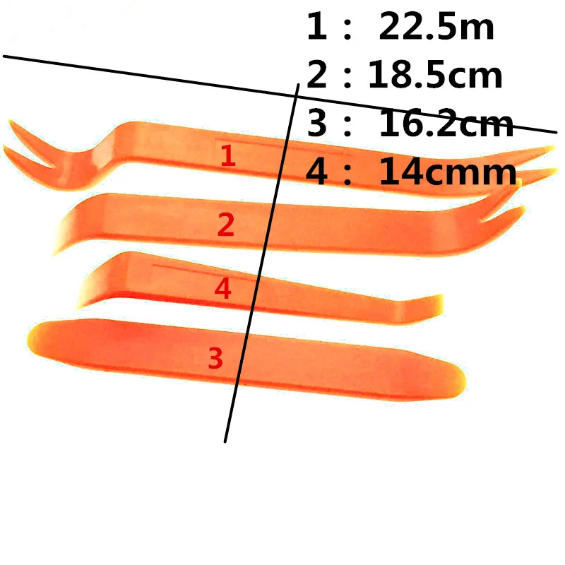 Автомобильный Стайлинг 4 шт. инструмент для удаления автомобильной аудио двери для daewoo espero Nexia Matiz Lanos Chery Lifan Solano X60 X50 аксессуары