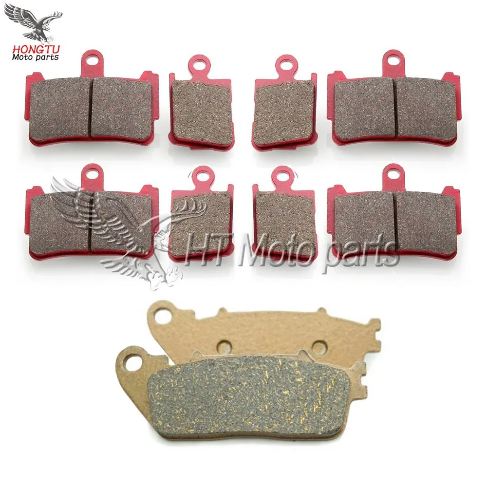 

Motorcycle Front Rear Brake Pads For Honda VFR1200F VFS1200 VFR 1200F VFS 1200 2010-2011-2012-2013-2014-2015-2016
