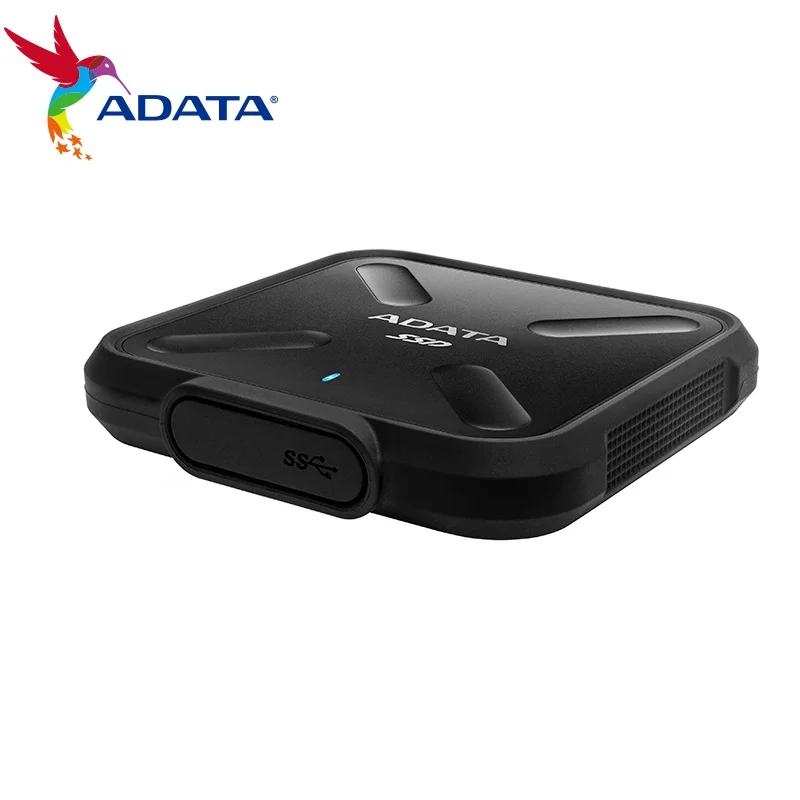 

ADATA SD700 250G 512G SSD External USB 3.1 Up To 440MB/S Military Grade Shockproof Portable Slim Sprorty Design