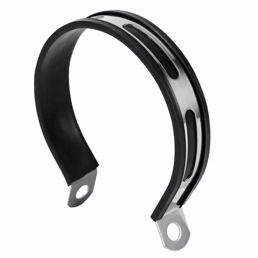 

Universal Motorcycle Exhaust Muffler Clamping Bracket Silencer Hanger Belt