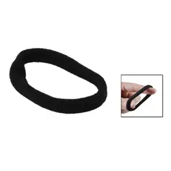ОСС 48 шт. черный эластичный резиновый ленты для волос конский хвост держатели для дам